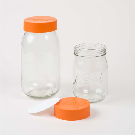 Glass sample jar - 1 & 2 liters