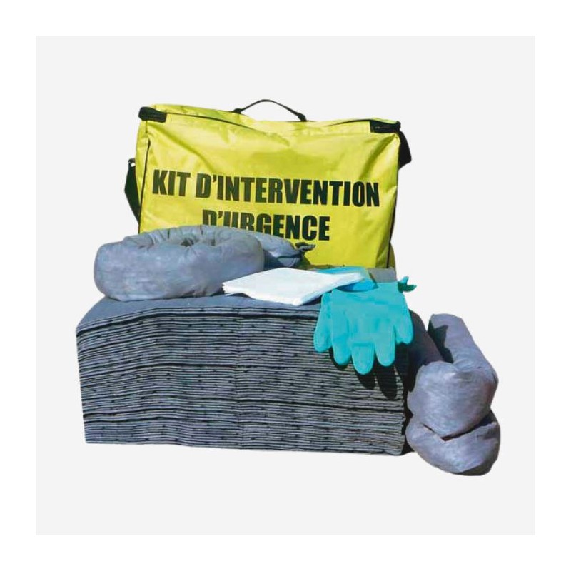 KIT ANTIPOLLUTION : SAC D'INTERVENTION 70L