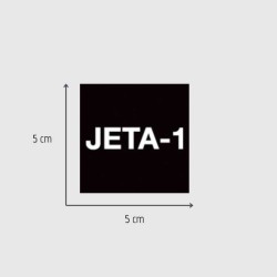 MAGNET - Carré - JETA-1 - 5 x 5 cm